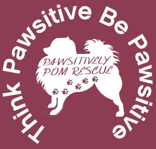 Pawsitively Pom Rescue Hoodie shirt design - zoomed