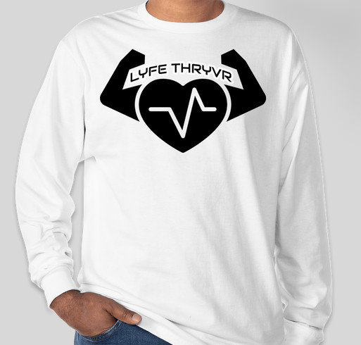 LIFE THRYVR Fundraiser - unisex shirt design - front
