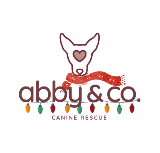 Abby&Co. Canine Rescue shirt design - zoomed
