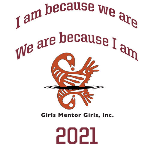 Girls Mentor Girls, Inc. 2 Year Anniversary shirt design - zoomed