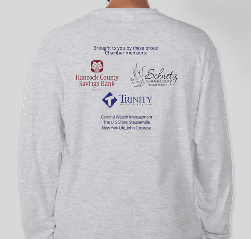 Jefferson County Chamber of Commerce "We Are All Essential" T-shirt Fundraiser Fundraiser - unisex shirt design - back