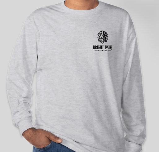 Bright Path Brewing Fundraiser - unisex shirt design - front