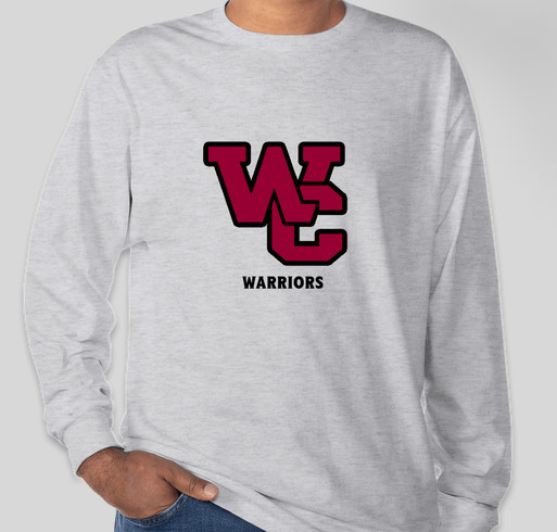 Show your West Campus pride! Fundraiser - unisex shirt design - front