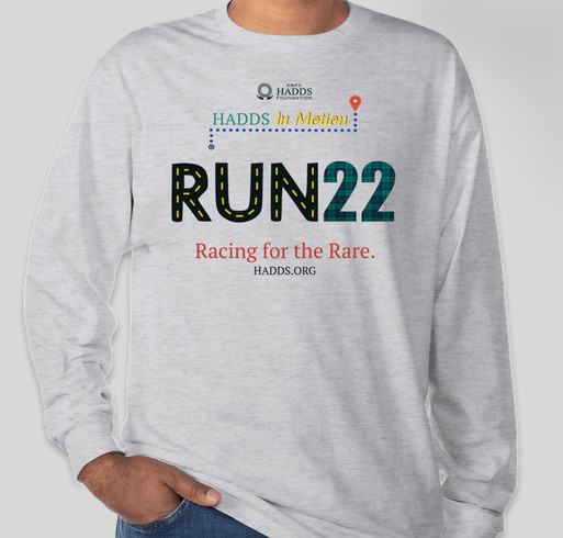 HADDS In Motion Run22 Fundraiser - unisex shirt design - front