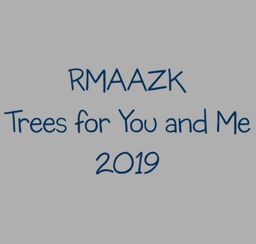 Rocky Mountain AAZK Trees for You and Me shirt design - zoomed