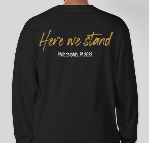 Support The Paul Robeson House & Museum Fundraiser - unisex shirt design - back