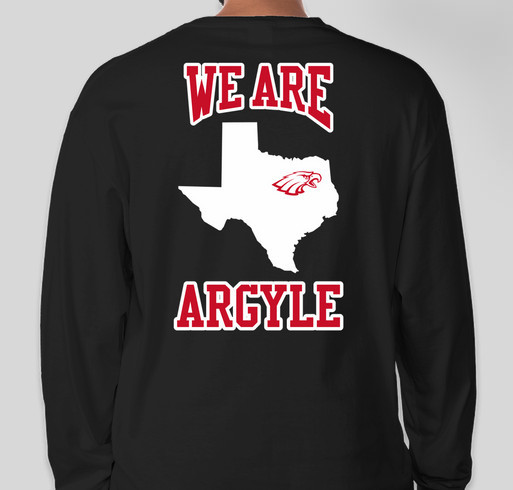 Argyle Middle School PTO Fundraiser Fundraiser - unisex shirt design - back