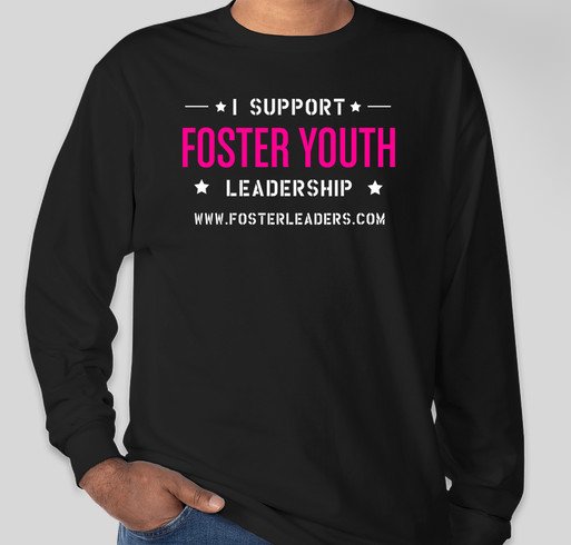 I Support Foster Youth Leadership Fundraiser - unisex shirt design - front