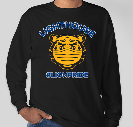 Lighthouse Lady Lion Basketball Fundraiser - unisex shirt design - front