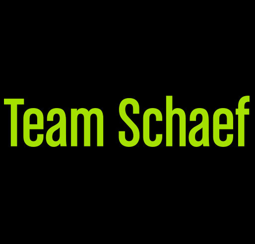 Team Schaef shirt design - zoomed
