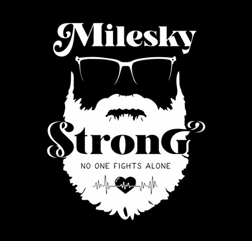 Milesky Strong shirt design - zoomed