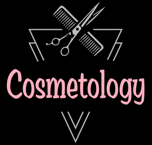 Cosmetology shirt design - zoomed