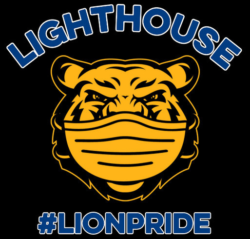 Lighthouse Lady Lion Basketball shirt design - zoomed