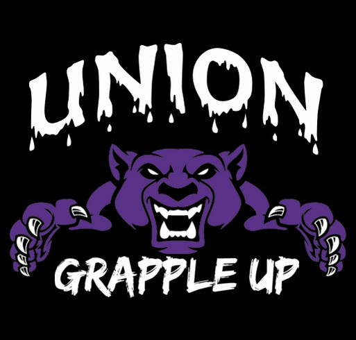 UCHS WRESTLING shirt design - zoomed