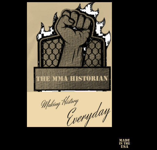 Help build the MMA Historians shirt design - zoomed