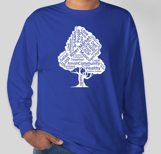 Support Lost River Market - buy a t-shirt! Fundraiser - unisex shirt design - front