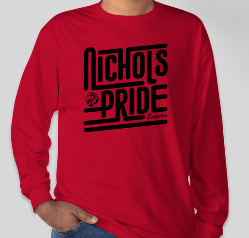 Nichols Pride Fundraiser - unisex shirt design - front