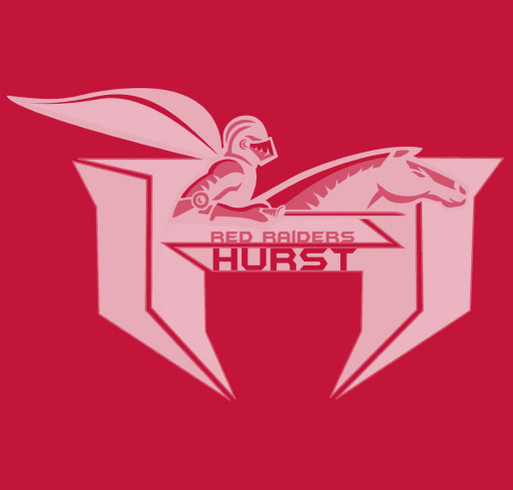 Hurst Junior High Spirit Wear shirt design - zoomed