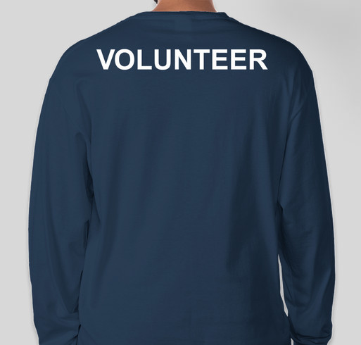 EagleWatch Volunteer T-Shirt Fundraiser - unisex shirt design - back