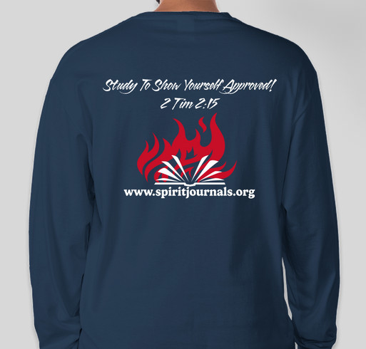 Study To Show Yourself Approved Fundraiser - unisex shirt design - back
