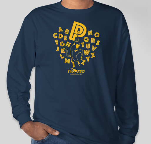 26 Reasons to Support Primates Incorporated Fundraiser - unisex shirt design - front
