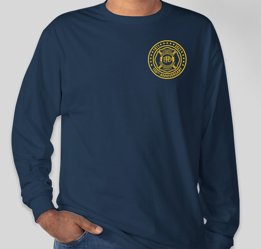 Philadelphia Fire Department 150th Anniversary Tee Fundraiser - unisex shirt design - front