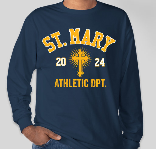 St. Mary Athletic Department Fundraiser - unisex shirt design - front
