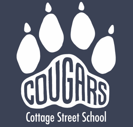 Cottage Cougars: Sweatshirt, T-shirt, AND Longsleeve T shirt design - zoomed