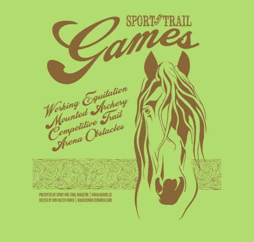 Sport and Trail Games Apparel shirt design - zoomed