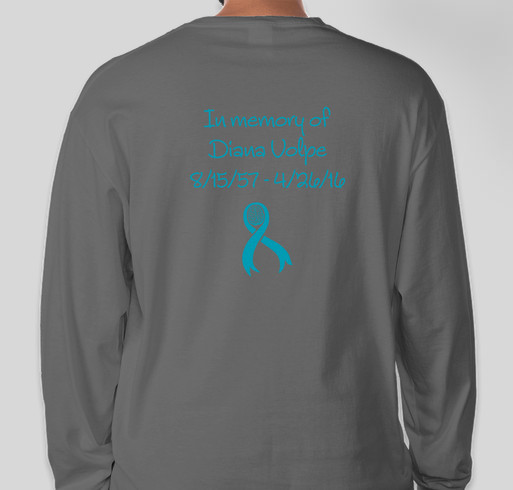 Team Remembering Diana Fundraiser - unisex shirt design - back