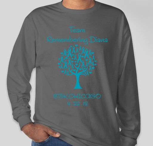 Team Remembering Diana Fundraiser - unisex shirt design - front