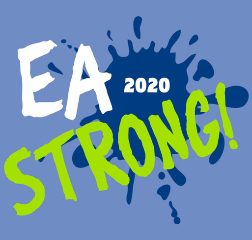 EA Strong! 2020 shirt design - zoomed