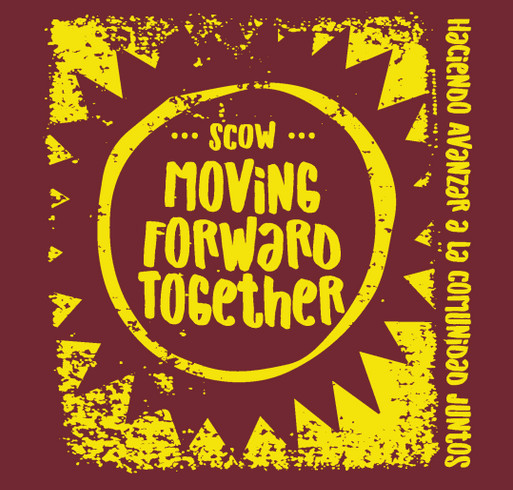 SCOW Moving Forward Together Virtual 5k/t-shirt Fundraiser- Sponsored by Allnex and Röhm shirt design - zoomed