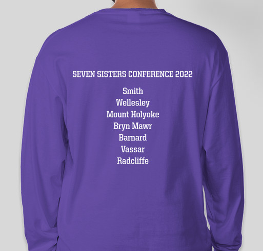 Seven SIsters Conference 2022 Fundraiser - unisex shirt design - back