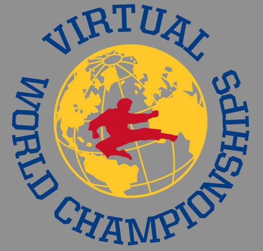 Virtual World Championships Merch shirt design - zoomed