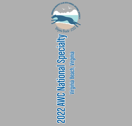 AWC 2022 National Sweatpants shirt design - zoomed