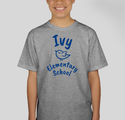 Ivy Elementary School Spirit Wear Sale Fundraiser - unisex shirt design - front
