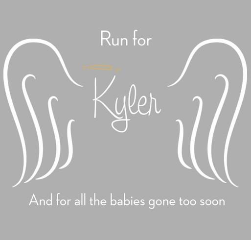 Run For Kyler 2015 shirt design - zoomed