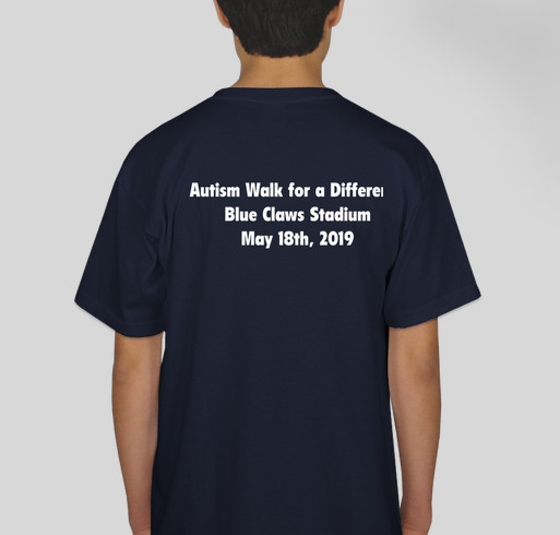 Autism Walk 2019 Fundraiser - unisex shirt design - back