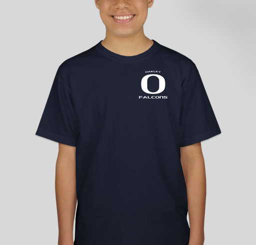 Oakley Falcons Youth Shirts Fundraiser - unisex shirt design - front