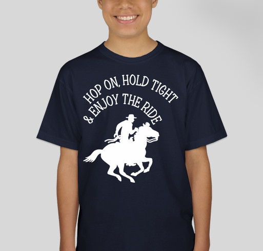 Blue Pearl Project at Oak Meadows Ranch Horse Rescue Youth T Shirt Fundraiser Fundraiser - unisex shirt design - front