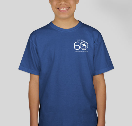 NATRC 60th Anniversary Fundraiser - unisex shirt design - front