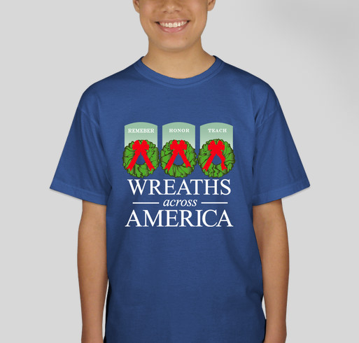 Wreaths Across America Campaign For Arlington's 150th Anniversary Fundraiser - unisex shirt design - back
