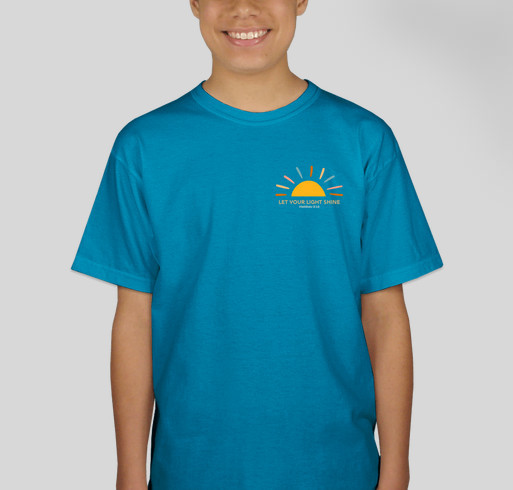 Let Your Light Shine Fundraiser - unisex shirt design - front