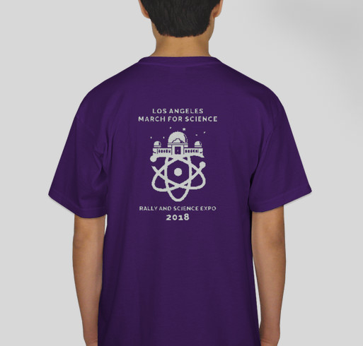 March for Science Los Angeles Fundraiser - unisex shirt design - back
