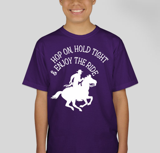 Blue Pearl Project at Oak Meadows Ranch Horse Rescue Youth T Shirt Fundraiser Fundraiser - unisex shirt design - front