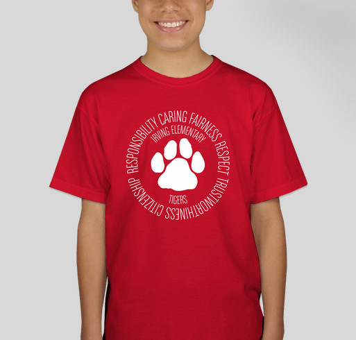 2021-2022 TIGER GEAR Fundraiser - unisex shirt design - front
