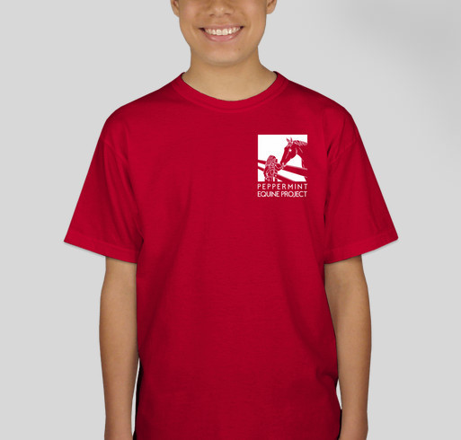 Peppermint Equine Project TShirt Fundraiser Fundraiser - unisex shirt design - front