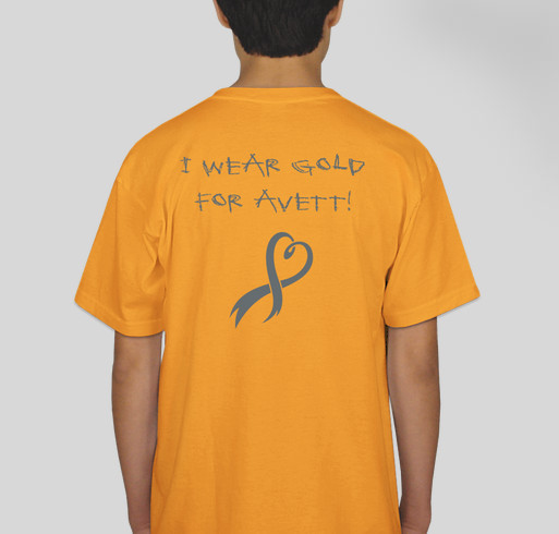Avett's Avengers T-Shirt Fundraiser Fundraiser - unisex shirt design - back