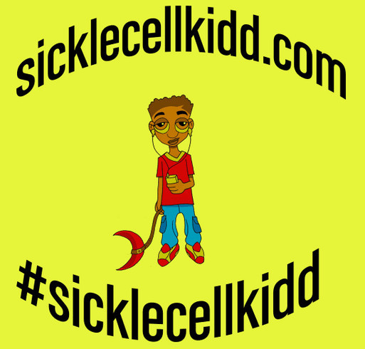Sickle Cell Kidd Advocates Awareness and Wellness through the Arts shirt design - zoomed